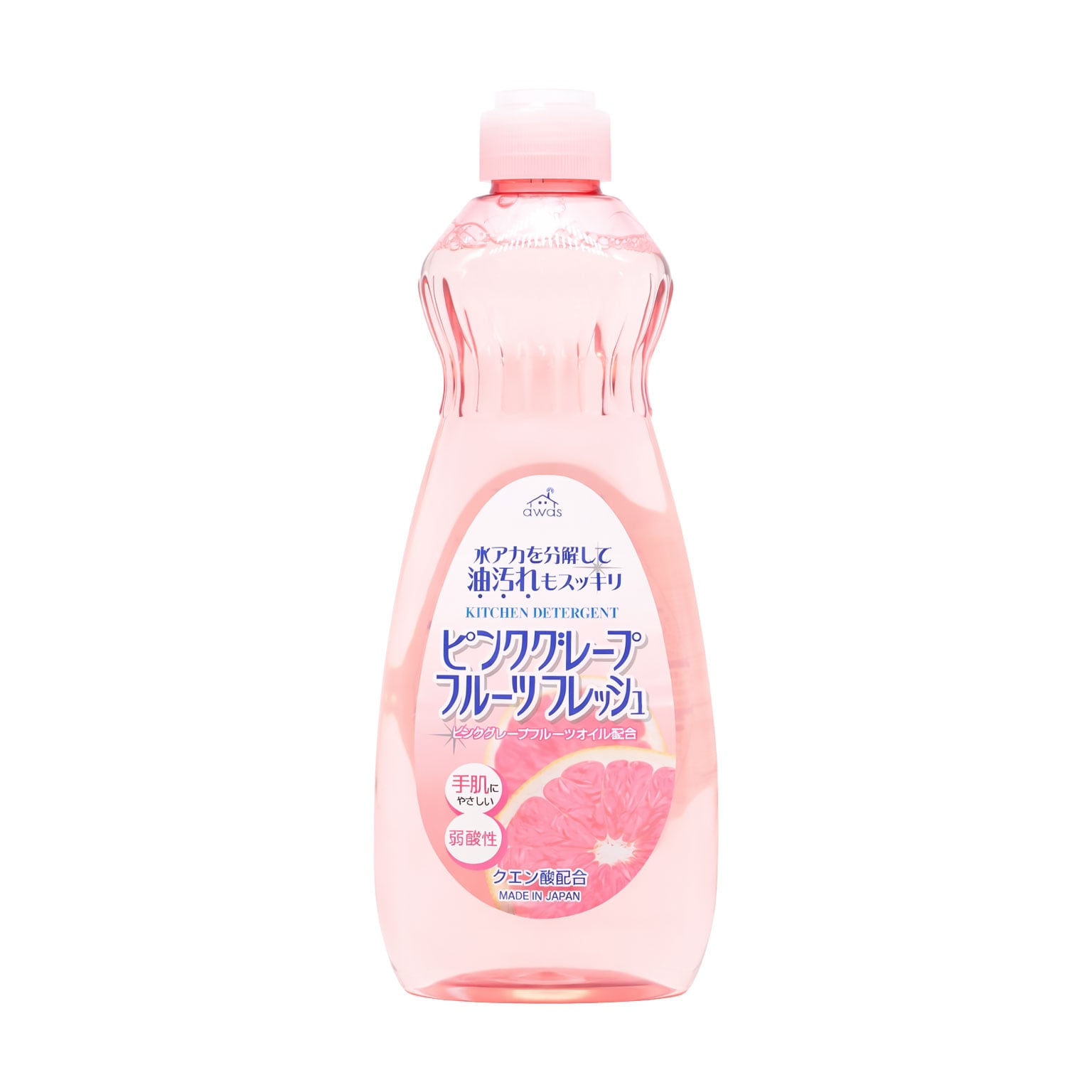 Засіб для миття посуду Rocket Soap Kitchen Detergent Грейпфрут, 600 мл